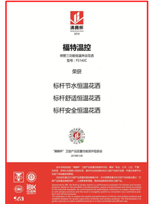 明管三功能恒温淋浴花洒